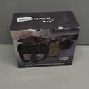 WallarGe Dual Wireless Headphones for TV Watching with RF Transmitter, Bluetooth Over-On Ear TV Headphones Wireless for Seniors, No Lip-Sync Delay, Plug & Play. Set of Two (RGB)