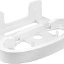 Holicfun Wall Mount for NETGEAR Orbi Mesh WiFi 6 Router and Satellite, Compatible with Orbi RBS760, RBK762S, and RBK763S (White)