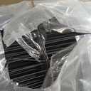 Gisafai 48in x 100ft Welded Wire Fence, 2 Inch x 4 Inch 16 GA, Galvanized Metal Garden Fence Roll Wire Mesh Netting for Goat Deer Cattle Animal Enclosures and Yard Vegetable Plant Protection, Black
