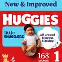 Huggies Little Snugglers Diapers Size 1, 168 Count