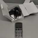 A400 Pro Silver - Large Button Cell Phone for Seniors 4G LTE Unlocked Phones with SOS Button 2MP Rear CameraCharging Dock 1800mAh Dual SIM Speed Dial Volume Boost Hands-free Dumb Phone USB-C