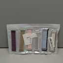 8 Pack Nylon Sport Loop Band Compatible with Apple Watch Band 38mm 40mm 41mm 42mm  Soft Breathable Replacement Straps for iWatch Series 11 10 Women Men (Black + Milk Tea + Plum + Pearl Pink + Pink Sand + Reflective White + Sky Blue Cloud + Starlight)