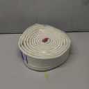 COUKIU Flexible Baseboard Molding Trim, Peel and Stick Rubber Wall Base Moulding Trim, 4 Inch x 16.4 Feet Self-Adhesive Vinyl Wall Base Cove Base (Creamy White)