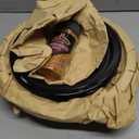 COZZIVITA Black Stove Burner Drip Pans for Electric Stove Top - 318067051 5304430150 Perfectly Fit Frigidaire Kenmore Electric Range - 10% Energy Save by Enamel Spraying -2 x 6 in, 2 x 8 in