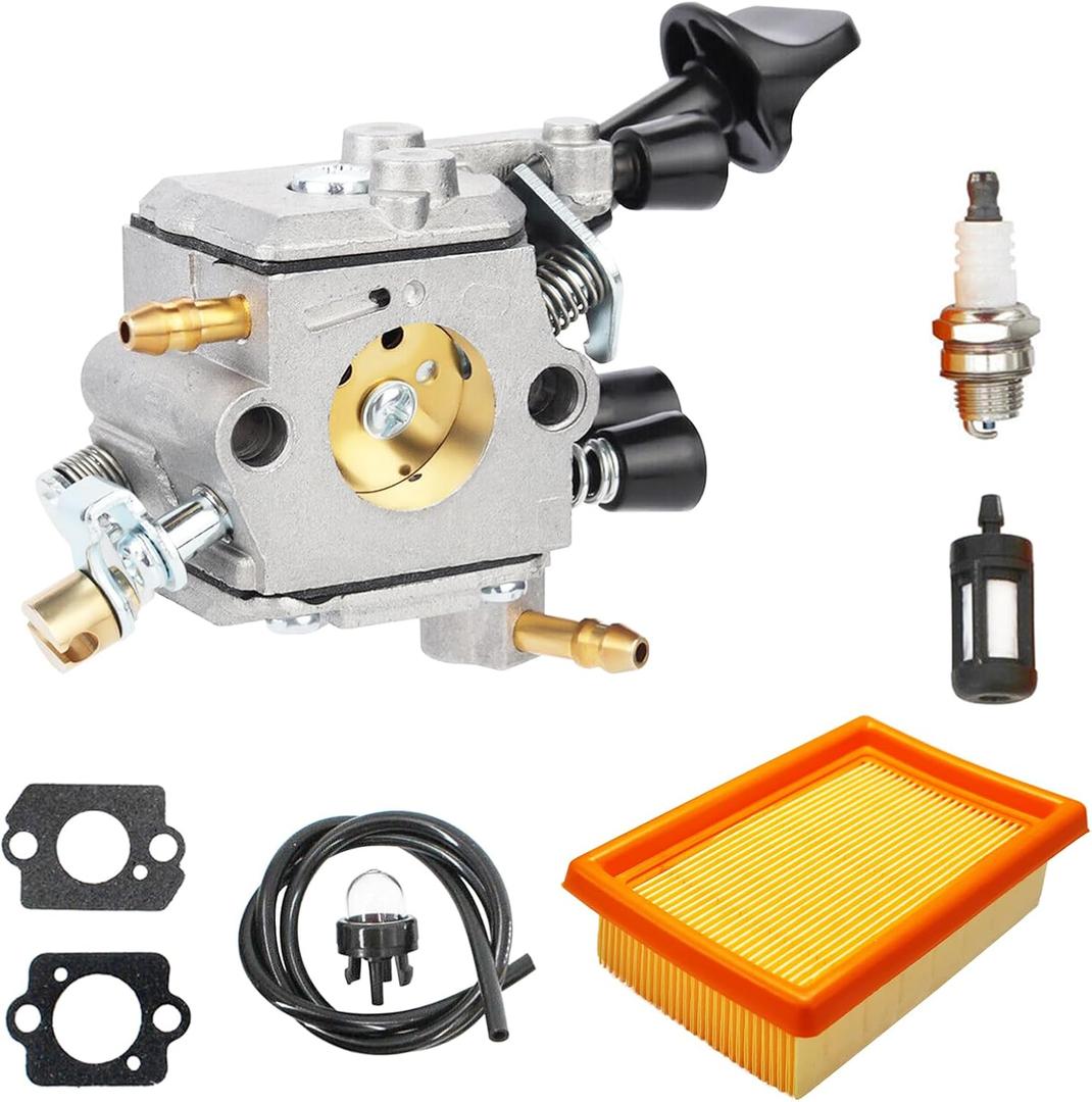 Carburetor Compatible with Stihl BR350 BR350Z BR430 BR450 SR430 SR450 Backpack Blower Replace# 4244 120 0606, Carb Repair Kit Compatible with Zama C1Q-S210 C1Q-S210B C1Q-S209C