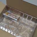 STORi Audrey Clear Vanity Makeup Organizer | 15-Compartment Holder for Brushes, Eyeshadow Palettes, & Beauty Supplies | Stacks on Audrey Storage Drawers | Made in USA | Vanity, Holder