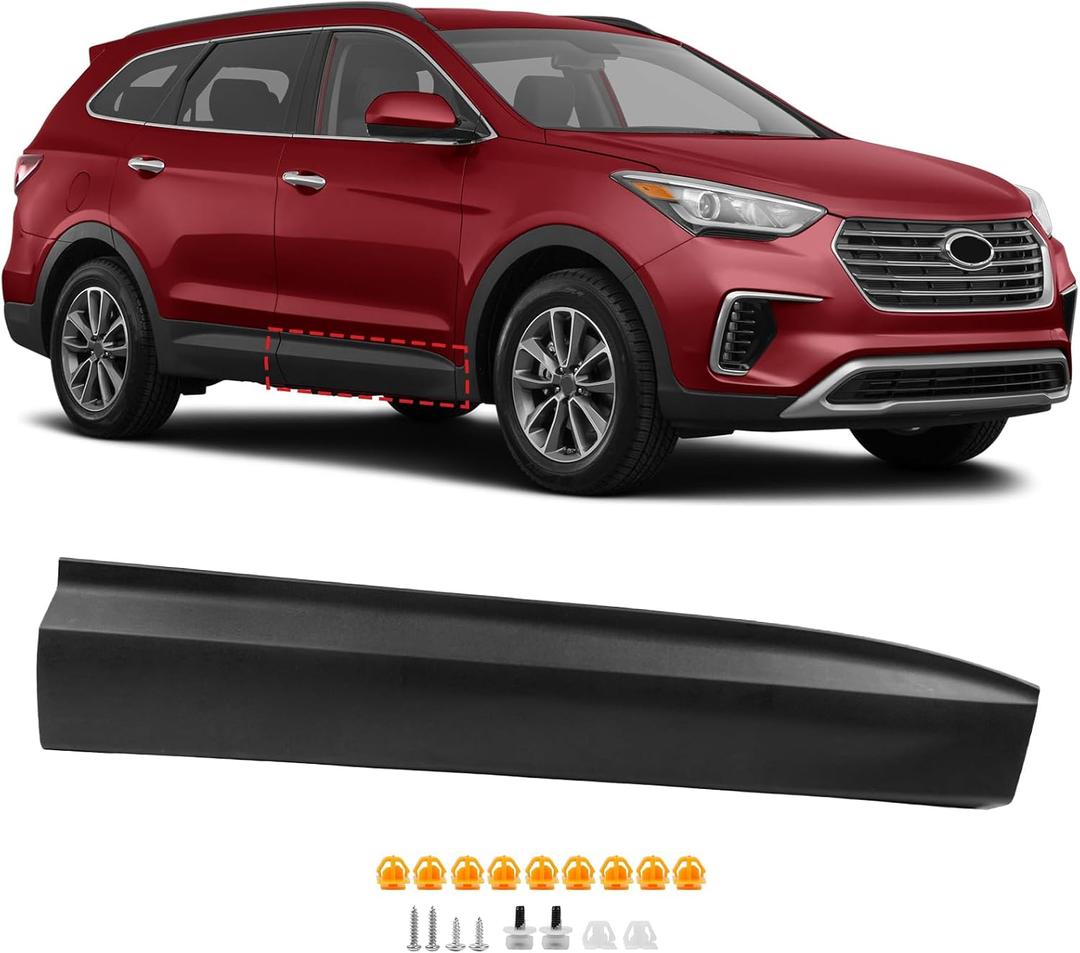 Front Right Door Lower Molding Trim for Hyundai Santa Fe 2013-2018