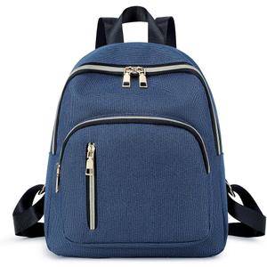 Women Mini Backpack Purse Water resistant Nylon Fashion College Bag Casual Daypack