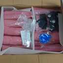 30 Sets 5 oz Mini Olive Oil Glass Bottles for Homemade with Lids Heat Shrink Cap Stickers and Funnels Clear Mini Olive Oil Woozy Bottle Hot Sauce Glass for Wedding Favors Guest Babyshower