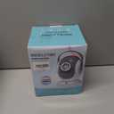 Joyfuture Automatic Bubble Machine, Black Bubbles Blower for Kids, Toddlers - 360 Rotation, 75 Adjustment, with LED Light - Gifts for Boys, Girls, Outdoor, Birthday, Party