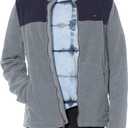 Tommy Hilfiger Men's Classic Zip Front Polar Fleece Jacket (Gray, S)