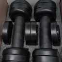 Adjustable Dumbbell Set2LB 3LB 4LB 5LB Light Hand Weights for WomenOne-Twist Weight AdjustmentNon-Slip Curved Grip HandleFree Weights for Home Gym, Rehab, Pilates, Yoga, Strength Training (Classic Black)