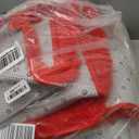 BENRON Fluffy Red Rugs for Living Room Bedroom 4x6, Soft Plush Fuzzy Shaggy Rugs for Kids Girls Boys Room Decor, Washable Indoor Floor Carpets