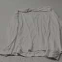 BROOKLYN VERTICAL Mens Long Sleeve Cotton T Shirt Crew Neck White (4X-Large)