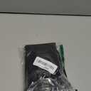 2PCS Padded Elbow Forearm Sleeves Compression Arm Protective Support (Medium, Black)