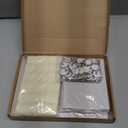 Fuyoooo 100 Set Wedding Invitations Wraps Set Pre Folded Vellum Jackets for 5 x 7 Invitations Self Adhesive Gold Wax Seal Stickers Dried Baby's Breath Flowers Chiffon Silk Ribbon for Craft DIY