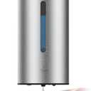 AIKE Wall-Mount Automatic Liquid Soap Dispenser 27oz Large Capacity Brushed Stainless Steel Finish Model AK1205