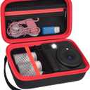 Case Compatible with ESOXOFFORE for Dylanto for Anchioo for WEEFUN for GKTZ for Amzelas for Mafiti Instant Print Camera for Kids, Film Camera Storage Holder Organizer Bag (Box Only)- Black