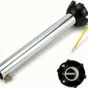 Ceiling Fan Extension Rod,Ceiling Fan Downrod with Ball Head,Downrod Extension for Fan, Outside Diameter, Boom Suitable for a Wide Range of (silvery, 24 Inch)