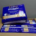 LivDry Large Ultimate Adult Incontinence Underwear, Max Absorbent Adult Diapers with Leak Protection, L, 4 bags of 15-Pack
