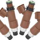 4PCS Fuel Injectors Compatible with Subaru Outback, Legacy, 2010 2011 2012, 2.5L, Replace # FJ1198, 16611AA77A