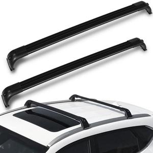 ECCPP Car Top Luggage Carrier Bar Black Fit for Land Rover LR3 2005-2009,for Land Rover LR4 2010-2016,Aluminum Roof Rack Cross Bars