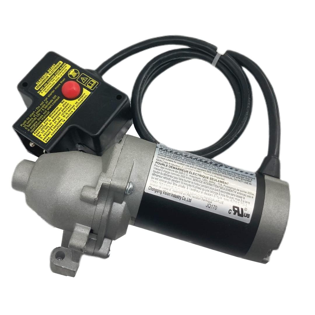 951-10645 751-10645 Electric Starter Motor JQ170 for Husqvarna Ariens Troy-Bilt MTD Cub-Cadet Craftsman LCT 951-10645A 751-10645A Snow Blower/Thrower 208cc 254cc Engine