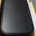 Glad Slim Can with Clorox Odor Protection - Narrow Kitchen Garbage Bin with Soft Close Lid, Step On Foot Pedal and Waste Bag Roll Holder, Stainless Steel, 12 Gallon/45 Liter