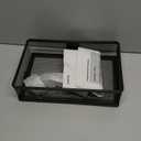 Clip-on Drawer organizers, desk organizer,can be clipped around the table to store small items. (Black - Big), Bronze Gold