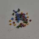 Bucherry 50 Pcs Christmas Miniature Resin Gift Boxes Multicolor Mini Christmas Ornaments Xmas Miniature Figurines Charms for Craft DIY Garden Accessories