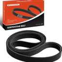 A-Premium Engine Serpentine Drive Belt Compatible with Nissan Pathfinder 1996-2000 & Infiniti QX4 1997-2000, 3.3L
