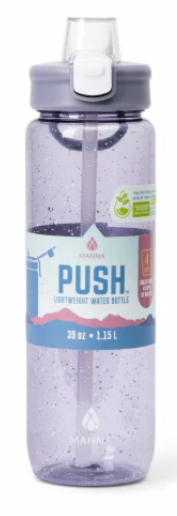 MANNA Push Bottle Purple 39 OZ