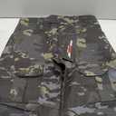 HAN·WILD Tactical Pants for Men, Stretch Waistband, Waterproof Ripstop Military Combat Pants with 10 Pockets Size 30