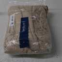 Bedsure 100% Washed Cotton Duvet Cover Queen Size - Frosted Almond Minimalist Cotton Duvet Cover Linen Like for All Seasons - GentleSoft Plain Simple Bedding, Frosted Almond, Queen, 90"x90"