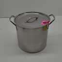 3 Gallon Stainless Steel Stock Pot with Lid, 10"x9"