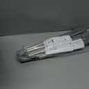 Multifunction 3-in-1 Broom and Dustpan, Silicone broom Squeegee and Scrub Brush Set with Long Adjustable Handle for Indoor & Outdoor Sweeping and Scrubbing, Ideal for Pet Hair, Liquids Spills and Dirt (Orange and Grey)