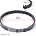 BLACKHORSE-RACING 3pcs 30 Series Go Kart Drive Belt Replaces Manco 5959 / Comet 203589