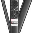 Voice Replacement Remote for TCL-Google-TV-Remote, Compatible with TCL Q6/Q7/QM8/S3/S4 Series（Not Applicable to Roku/Fire TV）