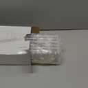 EUDELE 5-Pack Rustproof Stainless Steel Shower Caddy  No Drill Adhesive Bathroom Organizer with Large Capacity, Spacious Shower Shelves for Inside Shower, Kitchen & Home Decor Storage-XL Size (White)