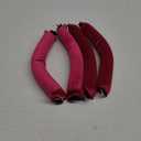 Heatless Hair Curlers Curling Set Overnight Non Heat Hair Curlers Blow Out Foam Jumbo Hair Rollers Set to Sleep for Blowout Long Hair, Silk Head Hair Wrap for Sleeping Heatless Curls Sonic Pink