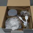 Cordless Hand Blender, UTALENT Variable Speed Immersion Blender handheld Rechargeable, with USB-C Charging Cable, Egg Whisk, for Smoothies, Milkshakes, Hummus and Soups  White