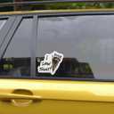 2 x (3PCS) Raccoon Peeking Around Wall Sticker  I Saw That Funny Meme Vinyl Decal, Waterproof for Car, Laptop, Wall, Window, Bumper, Phone and More - 5 Inch