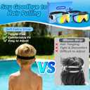 2PC Kids Swim Goggles 3-10 with Soft Fabric Strap, UV Protection
