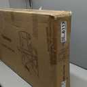 Directors Chair, Camping Chairs for Adults, Heavy Duty Side Table, Lawn Chairs with Side Pockets Carry Straps (Dark Blue/Grey)