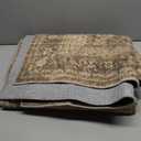 Loloi Magnolia Home by Joanna Gaines Sinclair Collection SIN-01 Pebble/ Taupe 5'-0" x 7'-0", .25" Pile Height, Machine Washable, Area Rug