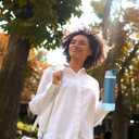 2 x Silicone Boot for Owala Water Bottle 24 oz 32 oz 40 oz, Anti-Slip Protective Sleeve for FreeSip/Twist/Flip Stainless Steel Water Bottles Accessories (Glitter Blue)