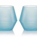 Wine2Go Diamond Silicone Wine Glasses 9oz