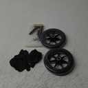 2Pcs 6 Inch Replacement Wheelchair Wheels for Walkers - Environmentally Friendly Rubber Material, Wear-Resistant PU Tires, Anti-Slip, and Durable ABS Wheel Hub (6IN Narrow 2Pcs)