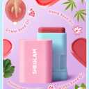 SHEGLAM Glass Glow Blush Stick Cream for Cheek and Lip, Waterproof Hydrating Tinted Solid Moisturizer Blendable Natural Grow Nude Face Blush Makeup-Stunner