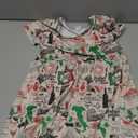 Krafig Toddler Dress Girl Clothes A-Line Short Sleeve Sundress Girls Casual Dresses 4T